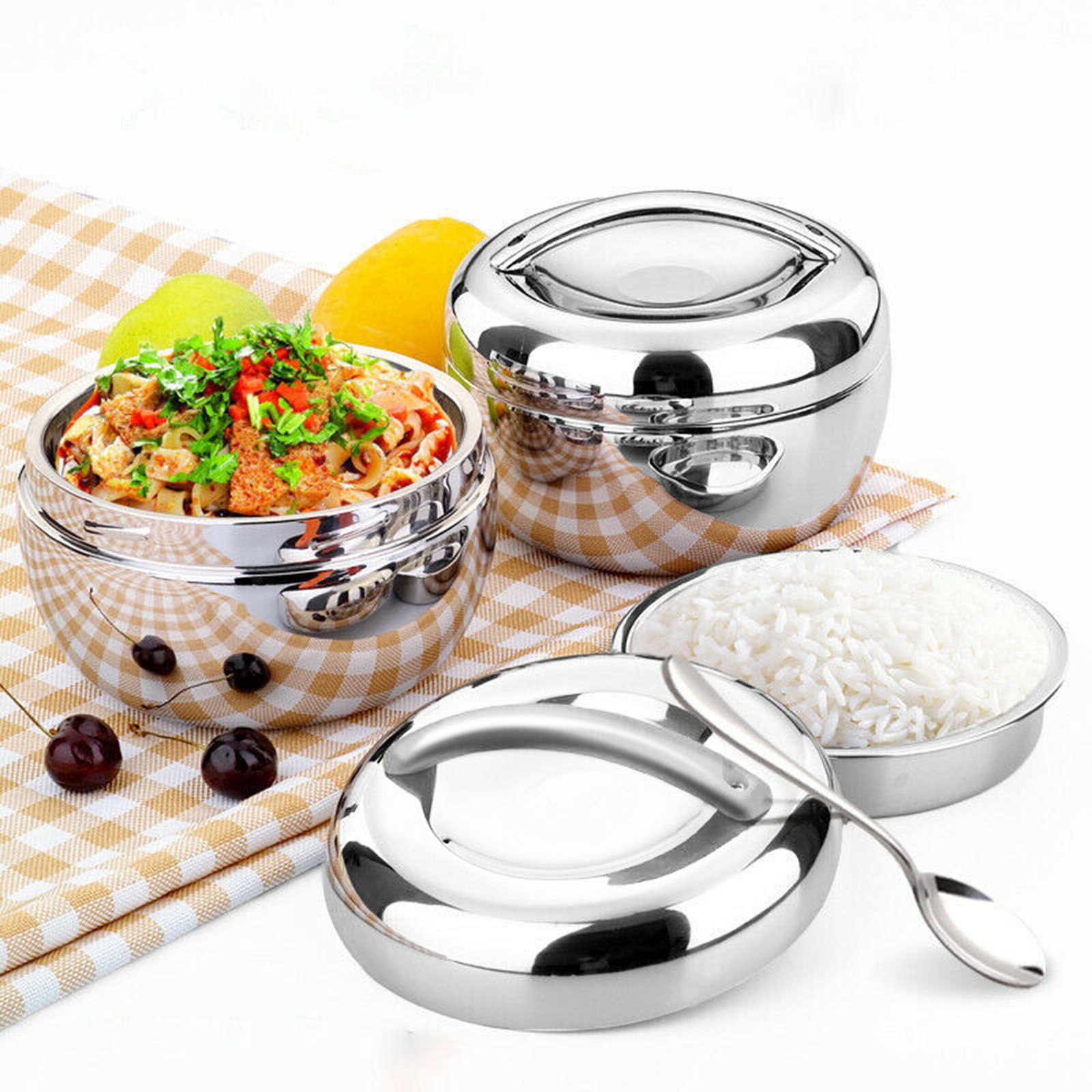 Garrafa térmica isolada de aço - Dim Sum Basket avaliação e preço