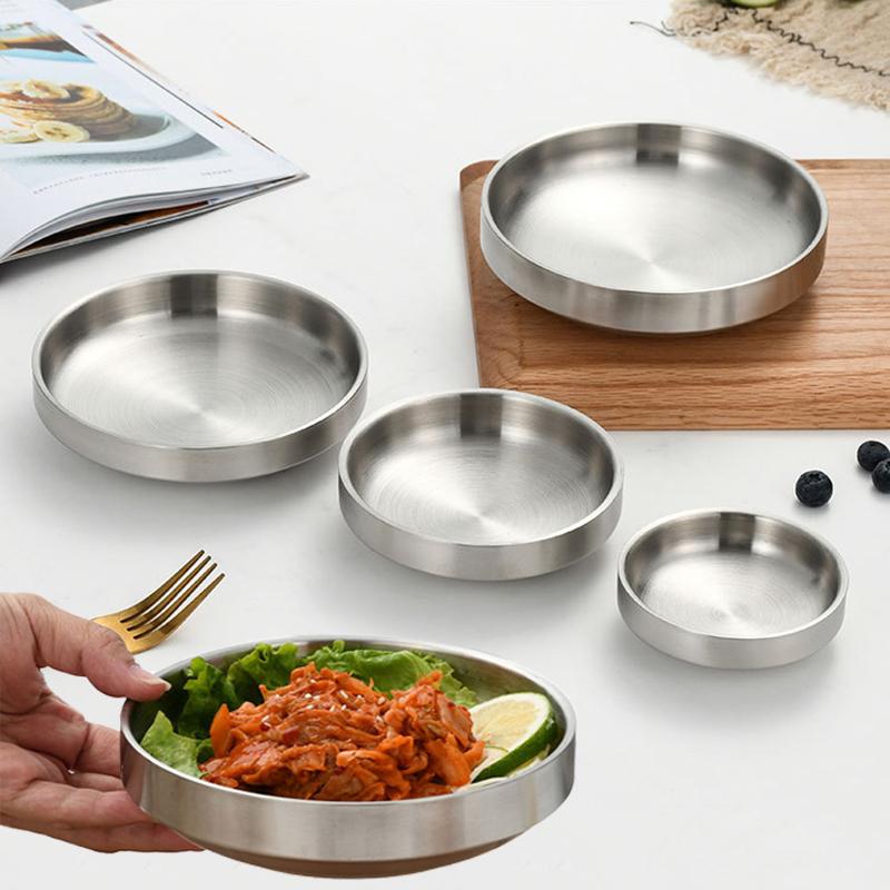 Prato de aço inoxidável com fu - Dim Sum Basket avaliação e preço